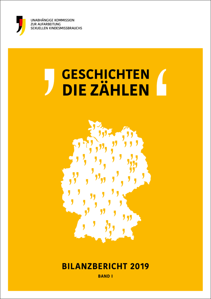 Cover des Bilanzberichts 2019